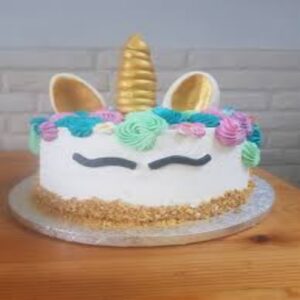 TARTA SEMI FONDANT UNICORNIO