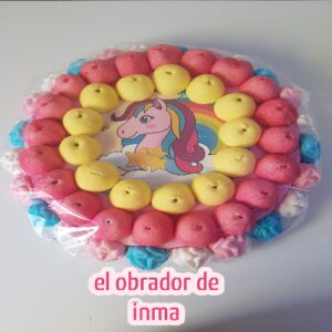 TARTA UNICORNIO ESPOJITAS