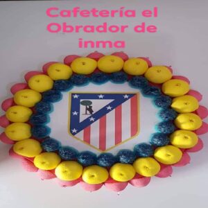 TARTA ATHLETICO DE MADRID ESPONJITA